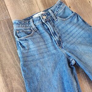 High-Rise Medium Wash Dad Jeans 00s